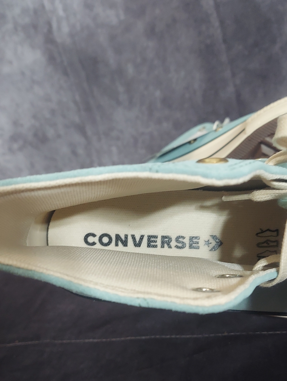 Converse Chuck Taylor All Star Lift Suede Platform Highs - Vernal Pool - Size 9 - Picture 8 of 8